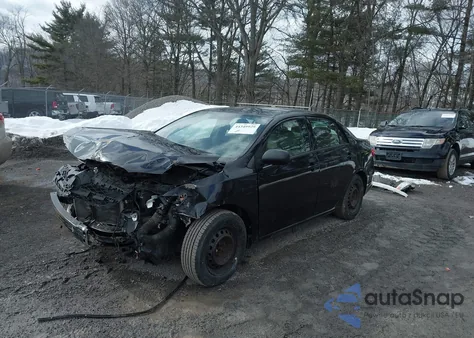 2011 Toyota Corolla Le from USA, damaged, VIN JTDBU4EE3B9143628